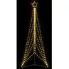 Image de vidaXL Sapin de Noël à LED 525 LED blanc chaud 302 cm4016416