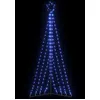 Image de vidaXL Sapin de Noël à LED 339 LED blanc froid 187 cm4016430