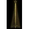 Image de vidaXL Sapin de Noël à LED 495 LED blanc chaud 300,5 cm4016436