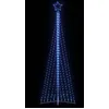 Image de vidaXL Sapin de Noël à LED 495 LED bleu 300,5 cm4016438