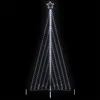 Image de vidaXL Sapin de Noël à LED 570 LED blanc froid 399 cm4016441