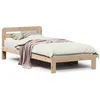 Image de vidaXL Cadre de lit sans matelas 90x200 cm bois de pin massif