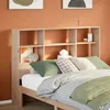 Image de vidaXL Vidaxl Tête De Lit Avec Rangement 160 Cm Bois Massif De Pin