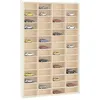 Image de Vidaxl Vitrine De Collection En Bois Avec 56 Compartiments