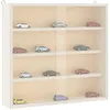 Image de vidaXL Vitrine de collection en bois avec portes 40x8,5x37cm4017385