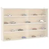 Image de vidaXL Vitrine de collection en bois avec portes 60x8,5x37 cm4017386