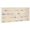 Image de vidaXL Vitrine de collection en bois avec portes 80x8,5x37 cm4017387