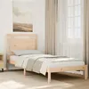 Image de vidaXL Cadre de lit extra long sans matelas 100x220 cm bois massif