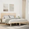 Image de vidaXL Cadre de lit extra long sans matelas 160x210 cm bois massif