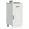 Image de vidaXL Armoire de cuisine Kalmar blanc bois d'ingÃ©nierie