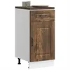 Image de vidaXL Vidaxl Armoire De Cuisine Kalmar Chêne Fumé Bois D'ingénierie