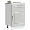 Image de vidaXL Armoire de cuisine Kalmar gris bÃ©ton bois d'ingÃ©nierie
