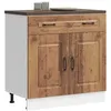 Image de vidaXL Armoire de cuisine Kalmar vieux bois bois d'ingÃ©nierie