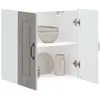 Image de vidaXL Armoire murale de cuisine Kalmar sonoma gris bois d'ingÃ©nierie