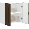 Image de vidaXL Vidaxl Armoire Murale De Cuisine Kalmar Chêne Marron Bois D'ingénierie