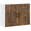 Image de vidaXL Armoire murale de cuisine Kalmar chÃªne fumÃ© bois d'ingÃ©nierie
