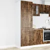 Image de vidaXL Vidaxl Armoire De Cuisine Kalmar Chêne Fumé Bois D'ingénierie