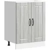 Image de vidaXL Meuble de base de lavabo Lucca sonoma gris bois d'ingÃ©nierie