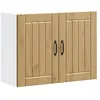 Image de vidaXL Armoire murale de cuisine Lucca chÃªne artisanal bois ingÃ©nierie