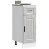 Image de vidaXL Vidaxl Armoire De Cuisine Porto Sonoma Gris Bois D'ingénierie