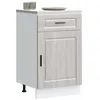 Image de vidaXL Armoire de cuisine Porto sonoma gris bois d'ingÃ©nierie