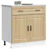 Image de Vidaxl Armoire De Cuisine Porto ChÃªne Sonoma Bois D'ingÃ©nierie