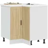 Image de vidaXL Armoire d'angle de cuisine Porto chÃªne sonoma bois d'ingÃ©nierie