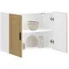Image de vidaXL Armoire murale de cuisine Porto chÃªne sonoma bois d'ingÃ©nierie