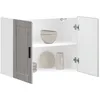 Image de vidaXL Armoire murale de cuisine Porto sonoma gris bois d'ingÃ©nierie