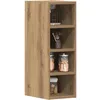 Image de vidaXL Vidaxl Armoire Suspendue Chêne Artisanal 20x29,5x60 Cm Bois Ingénierie