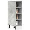 Image de Vidaxl Armoire De Plancher Gris BÃ©ton 20x44,5x81,5cm Bois D'IngÃ©nierie