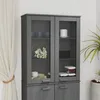 Image de vidaXL Vidaxl Armoire De Plancher Sonoma Gris 30x44,5x81,5 Cm Bois Ingénierie