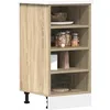 Image de vidaXL Vidaxl Armoire Basse Chêne Sonoma 40x44,5x81,5 Cm Bois D'ingénierie