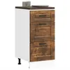 Image de vidaXL Armoire de cuisine Porto chÃªne fumÃ© bois d'ingÃ©nierie