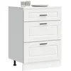 Image de vidaXL Armoire de cuisine Porto blanc bois d'ingÃ©nierie