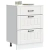 Image de vidaXL Armoire de cuisine Lucca blanc bois d'ingÃ©nierie