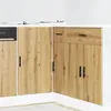 Image de vidaXL Vidaxl Meuble Bas Du Lavabo Chêne Artisanal Bois D'ingénierie