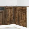 Image de vidaXL Meuble de base de lavabo Lucca chÃªne fumÃ© bois d'ingÃ©nierie