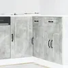 Image de vidaXL Armoire de cuisine Kalmar gris bÃ©ton bois d'ingÃ©nierie