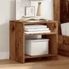 Image de vidaXL Table de chevet vieux bois 40x30x40 cm bois d'ingénierie855762