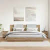 Image de vidaXL Tables de chevet 2 pcs chêne artisanal bois d'ingénierie855849