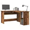 Image de vidaXL Bureau d'angle vieux bois 120x140x75 cm bois d'ingénierie855900