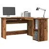 Image de vidaXL vidaXL Bureau d'angle vieux bois 120x140x75 cm bois d'ingénierie