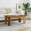 Image de vidaXL Table basse vieux bois 100x60x42 cm bois d'ingÃ©nierie