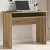 Image de vidaXL Vidaxl Bureau Chêne Artisanal 90x50x74 Cm Bois D'ingénierie