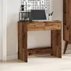 Image de vidaXL Bureau style vieux bois 80x40x75 cm bois d'ingénierie855992