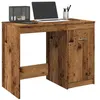 Image de vidaXL Bureau vieux bois 100x50x76 cm bois d'ingénierie856002