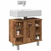 Image de vidaXL Armoire de salle de bain vieux bois 60x32x53,5 cm856144