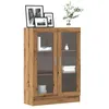 Image de vidaXL BibliothÃ¨que chÃªne artisanal 82,5x30,5x115 cm bois d'ingÃ©nierie