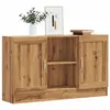 Image de vidaXL Buffet chêne artisanal 120x30,5x70 cm bois d'ingénierie856163